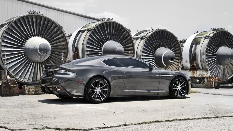 Gray Sports Car — Dramatic, Afternoon, Photograph, Jet Engines, Building