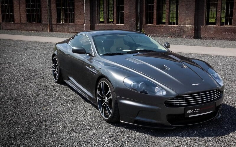 Gray Sports Car — Dramatic, Afternoon