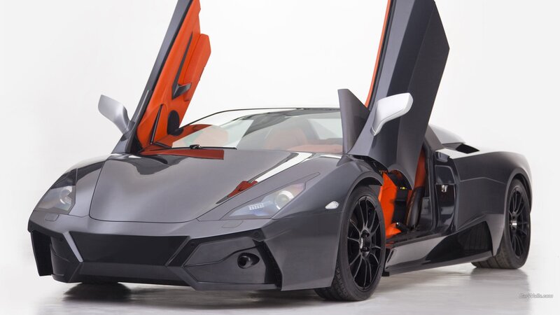 Gray Sports Car — Dramatic, Photograph, Doors