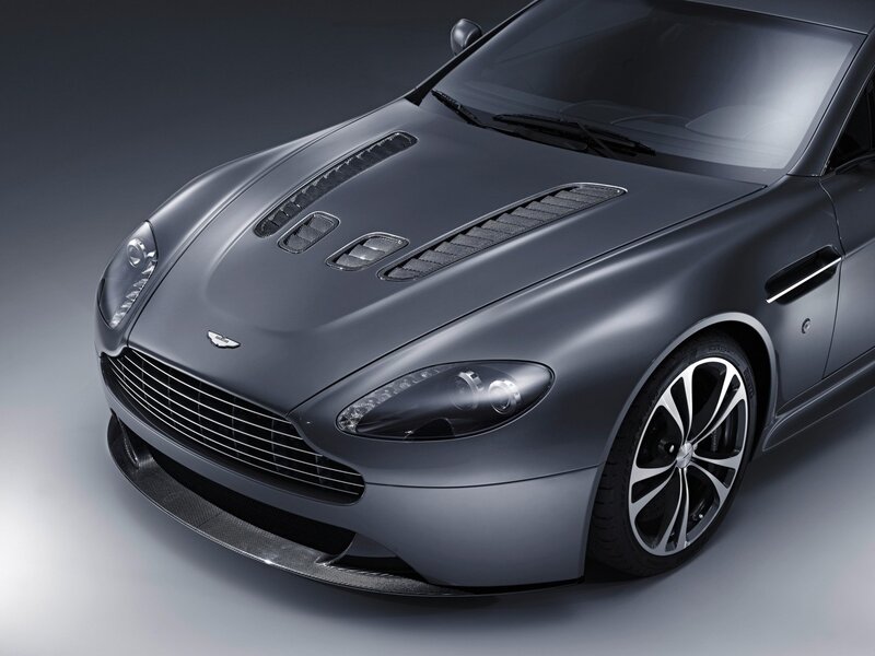 Gray Sports Car — Dramatic, Photograph, Hood Vents