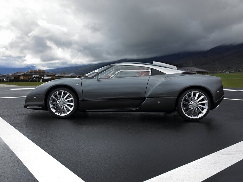 Gray Sports Car — Dramatic, Photograph, Road