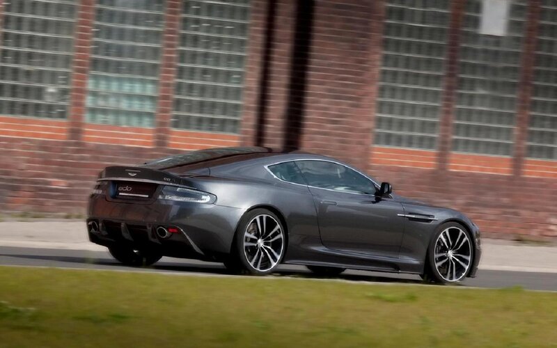 Gray Sports Car — Dynamic, Afternoon