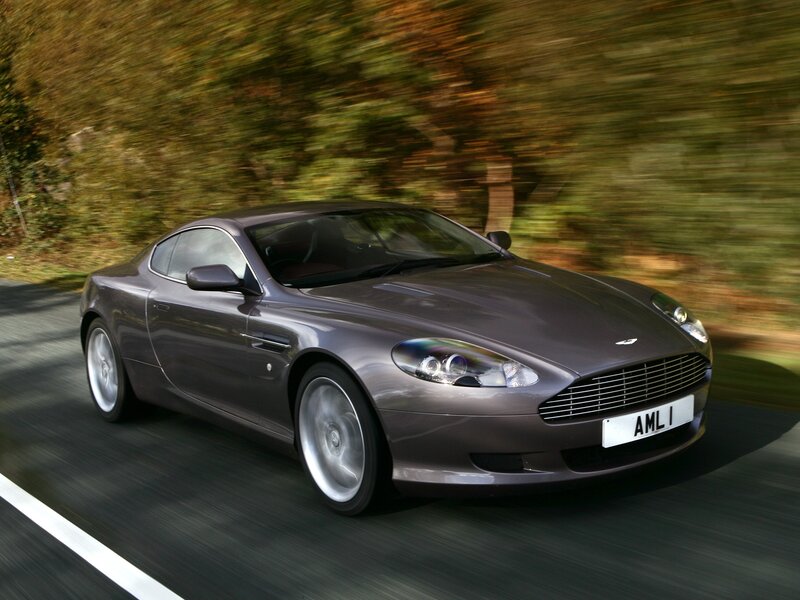 Gray Sports Car — Dynamic, Autumn, Photograph