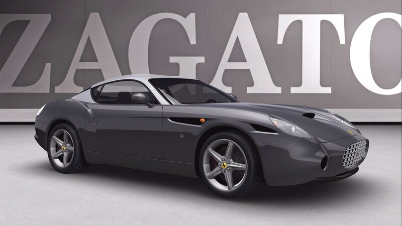 Gray Sports Car — Neutral, 3d Render