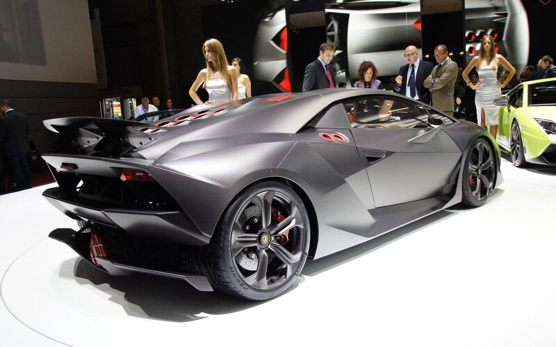 Gray Sports Car on Display — Formal
