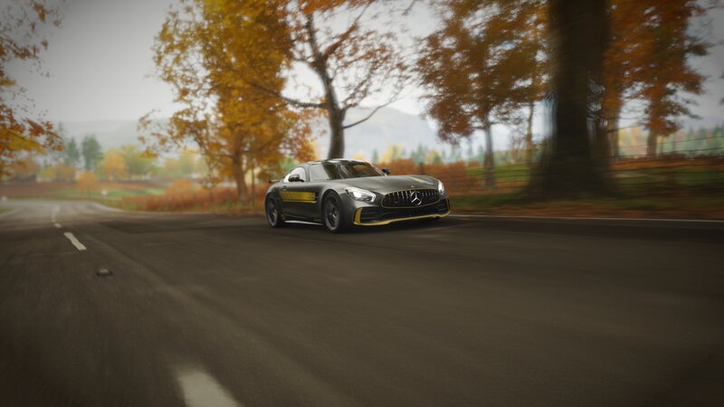 Gray Sports Car on Road — Calm