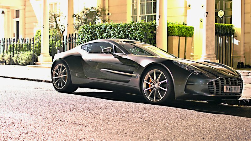 gray sports car on street