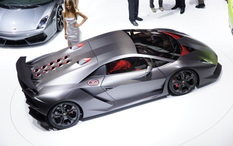 Gray Sports Car — Showroom
