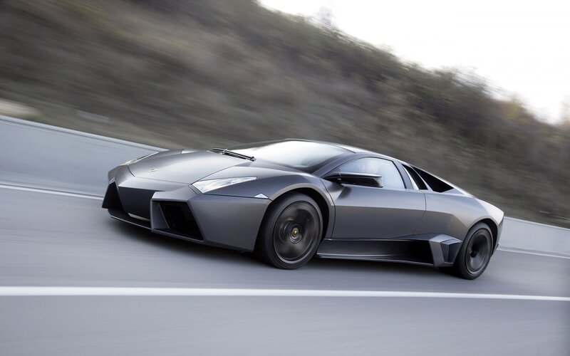 Gray Sports Car