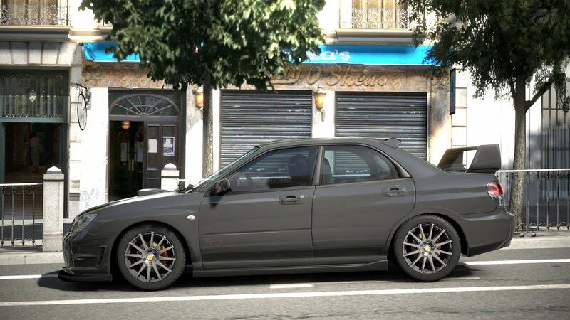Gray Sports Sedan — Calm, Afternoon, 3d Render