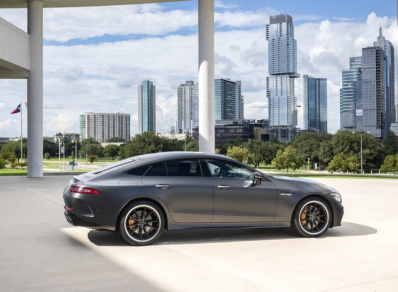 Gray Sports Sedan — Urban