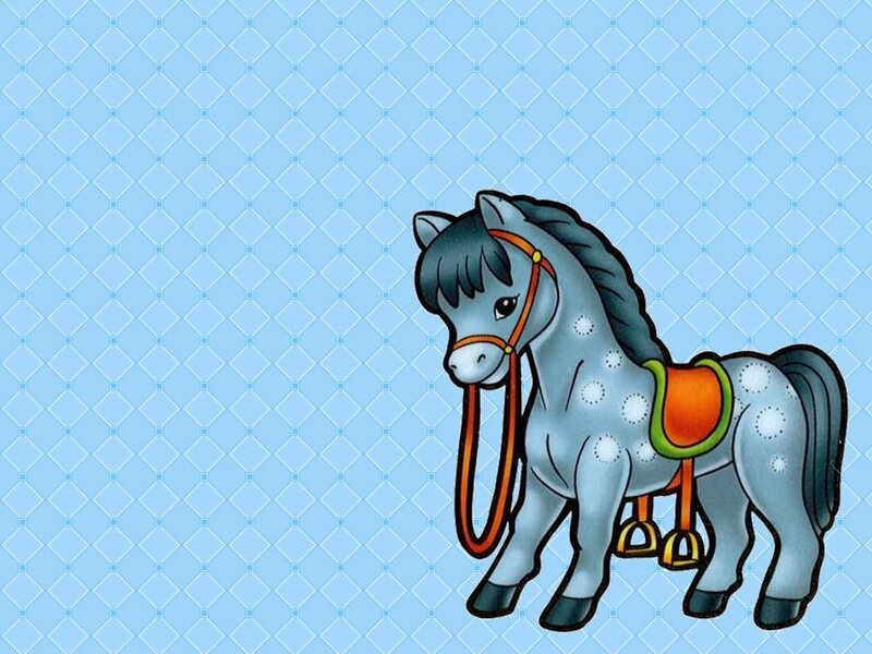 Gray Spotted Horse