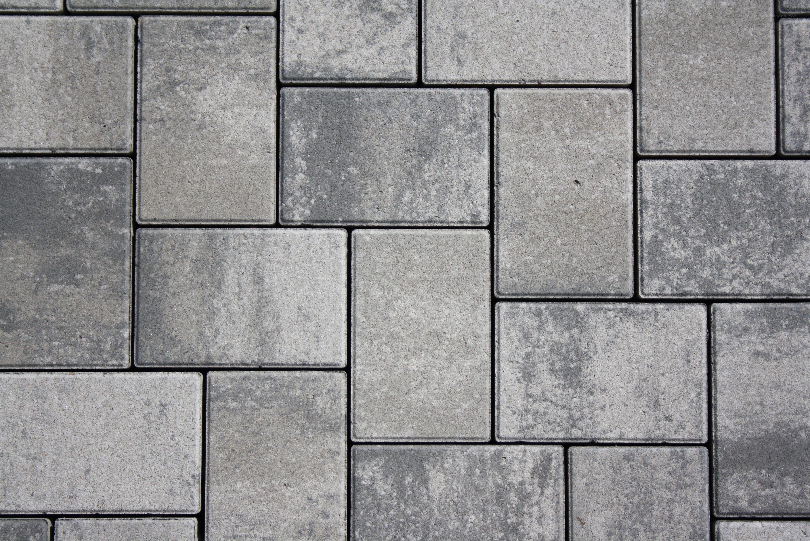 gray stone pavers pattern