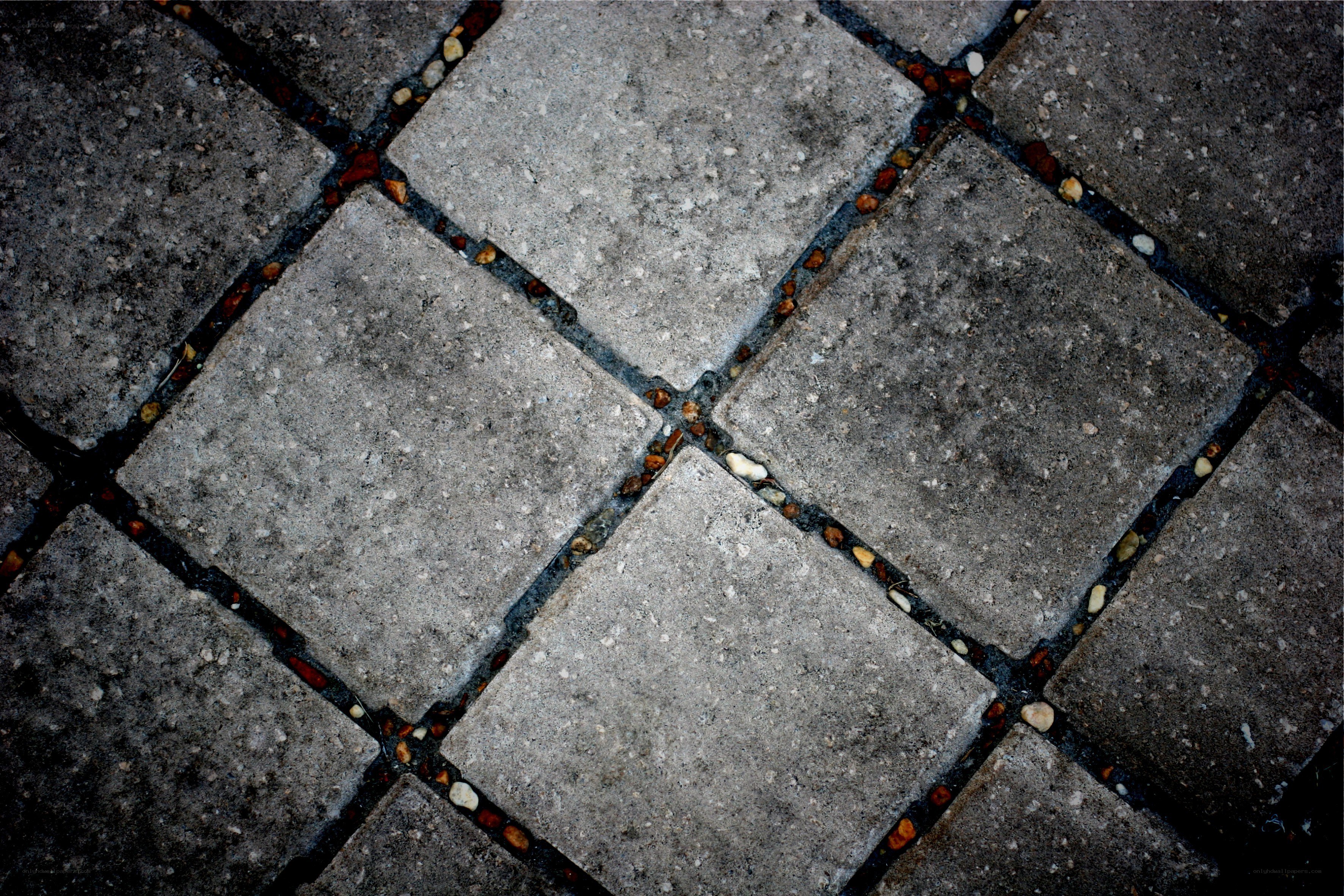 gray stone tiles pattern