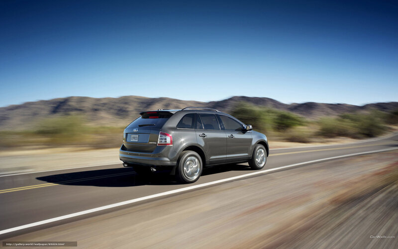 gray suv on desert road