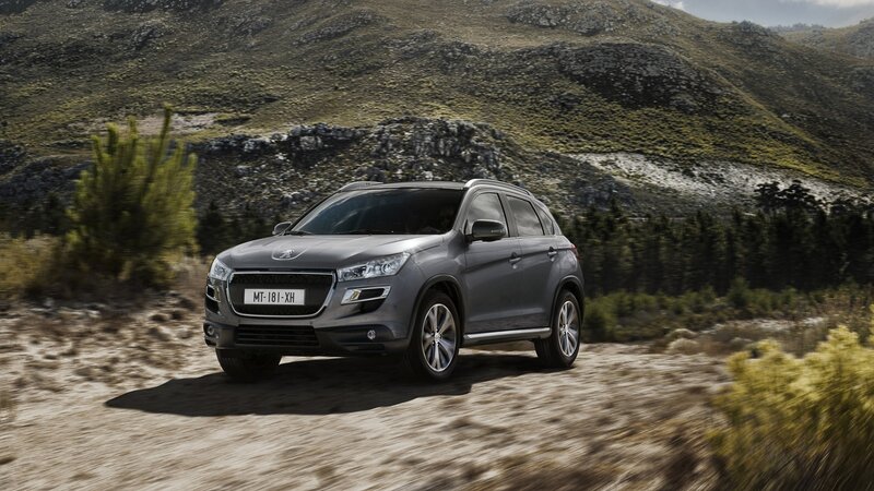 Gray SUV on Dirt Road — Outdoor, Afternoon