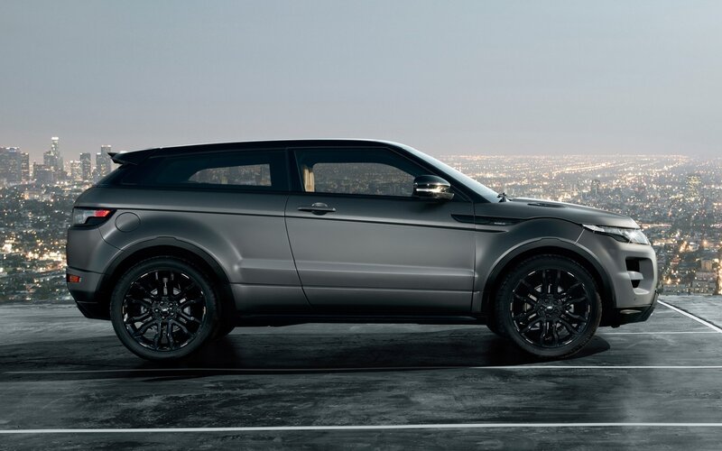 Gray SUV on Rooftop — Dramatic