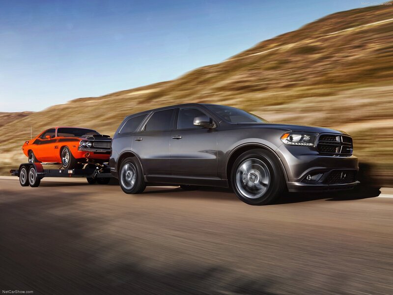 Gray Suv Towing Car — Dynamic