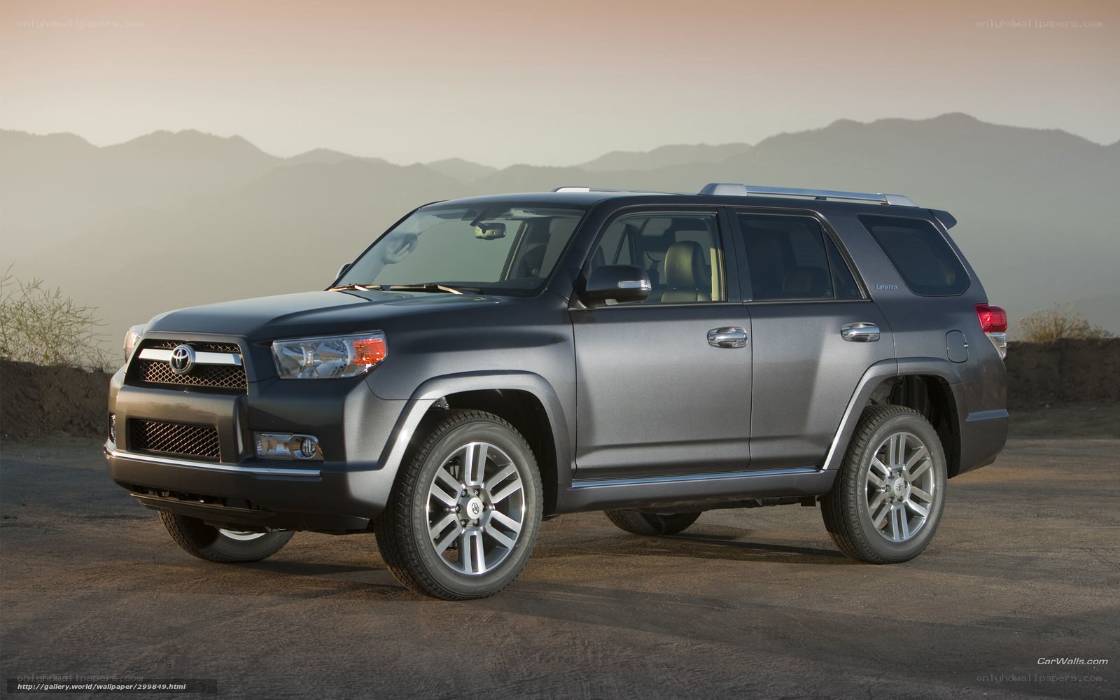 Gray Toyota 4Runner SUV