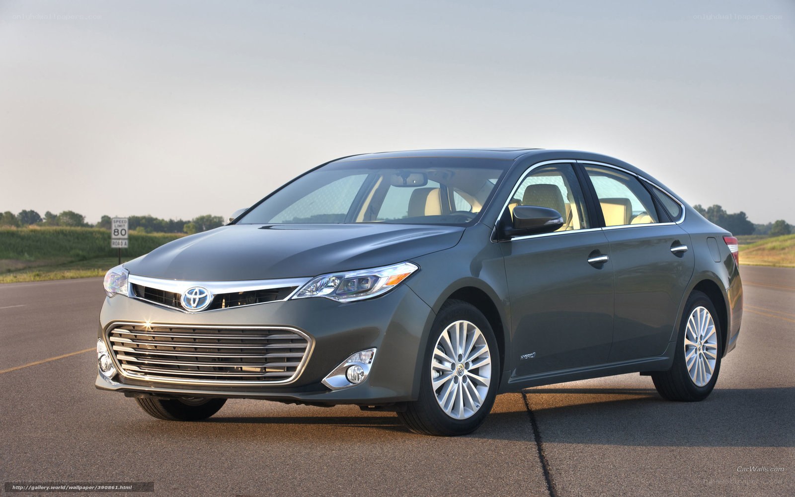 Gray Toyota Avalon sedan
