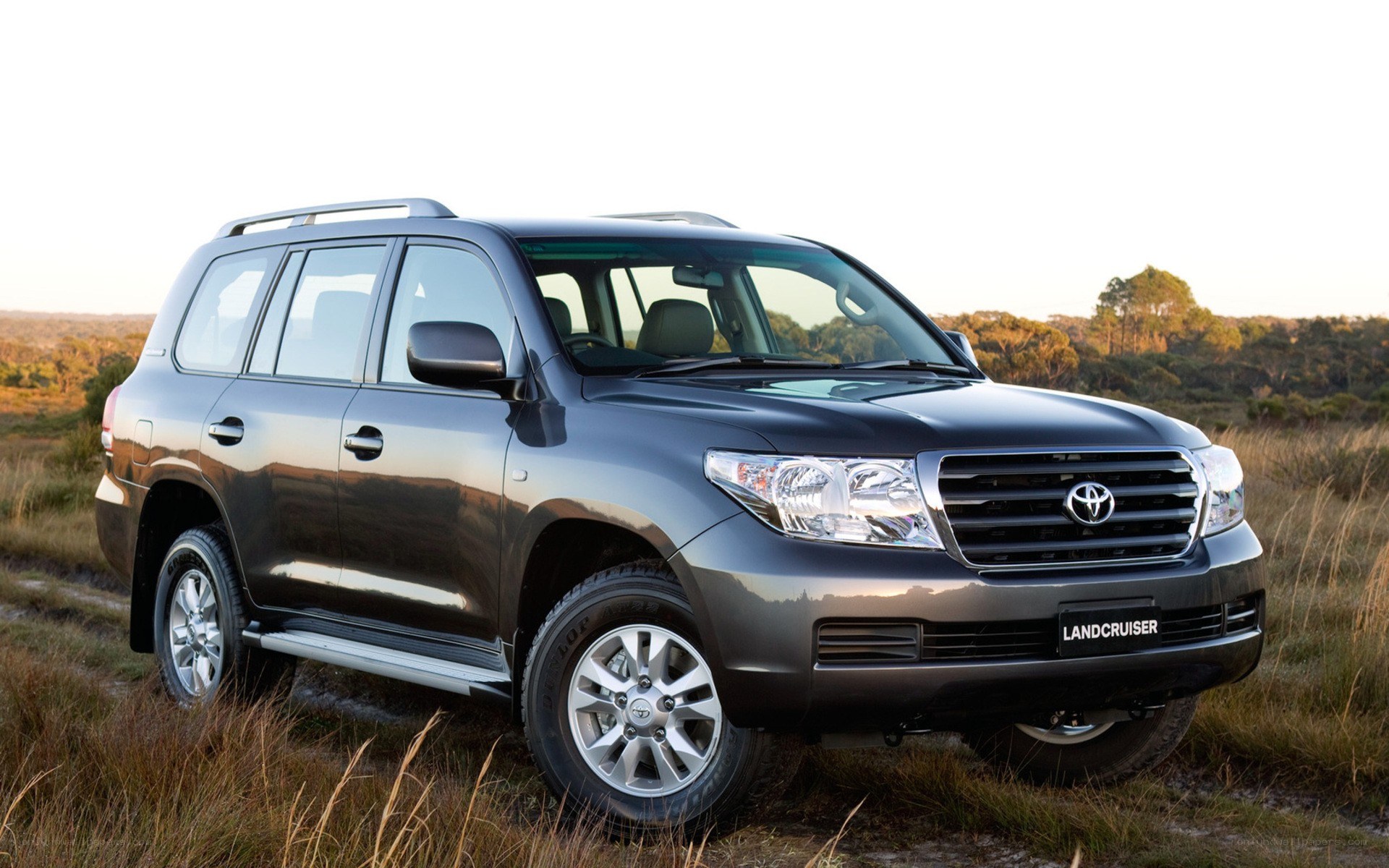 Gray Toyota Land Cruiser