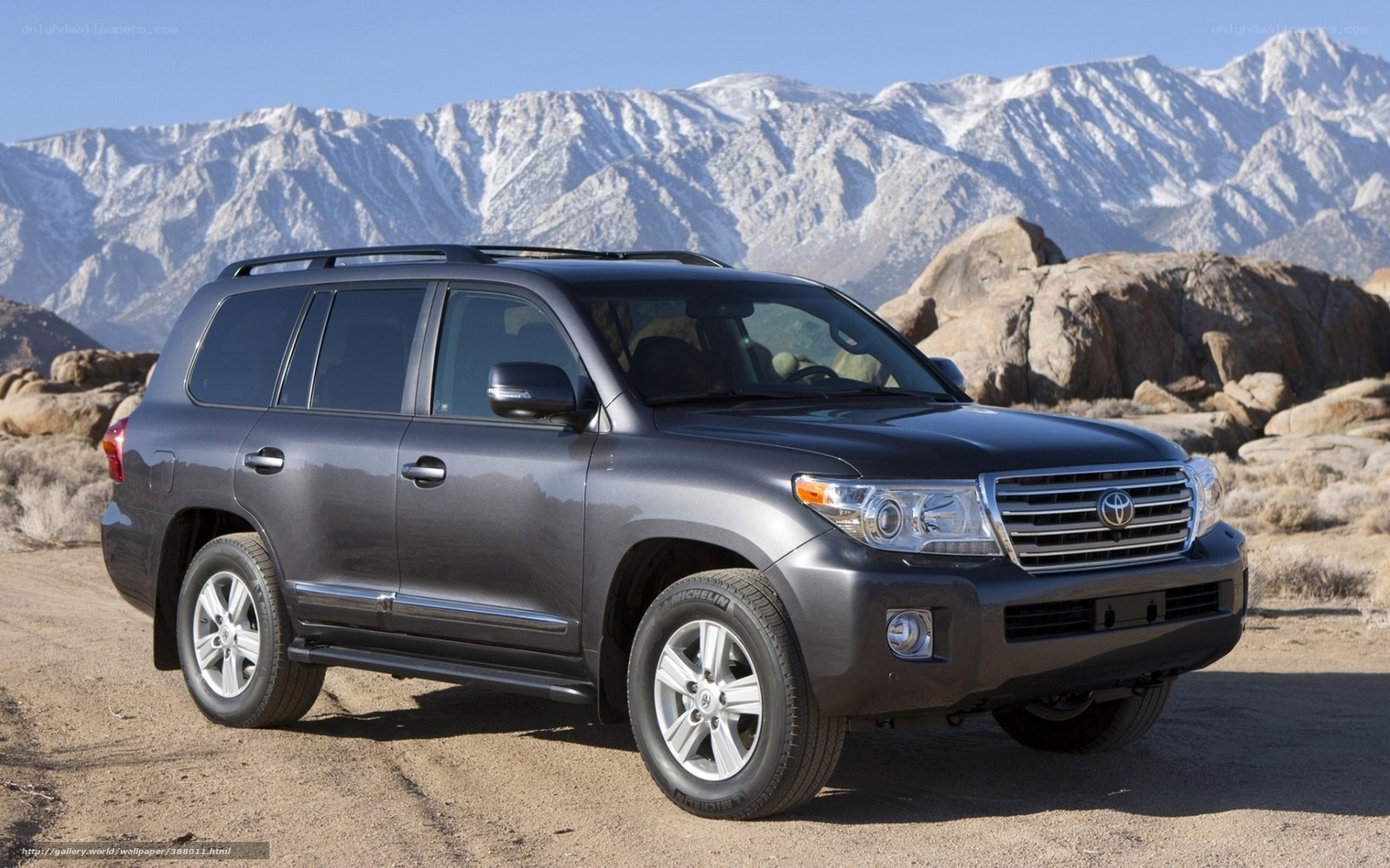Gray Toyota Land Cruiser