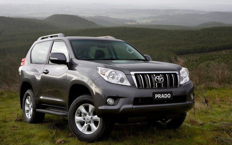 Gray Toyota Prado Suv — Serene