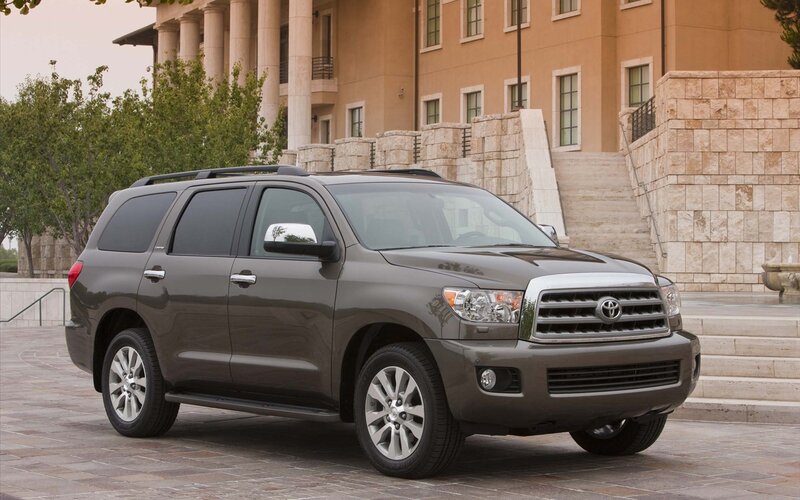 Gray Toyota Sequoia SUV