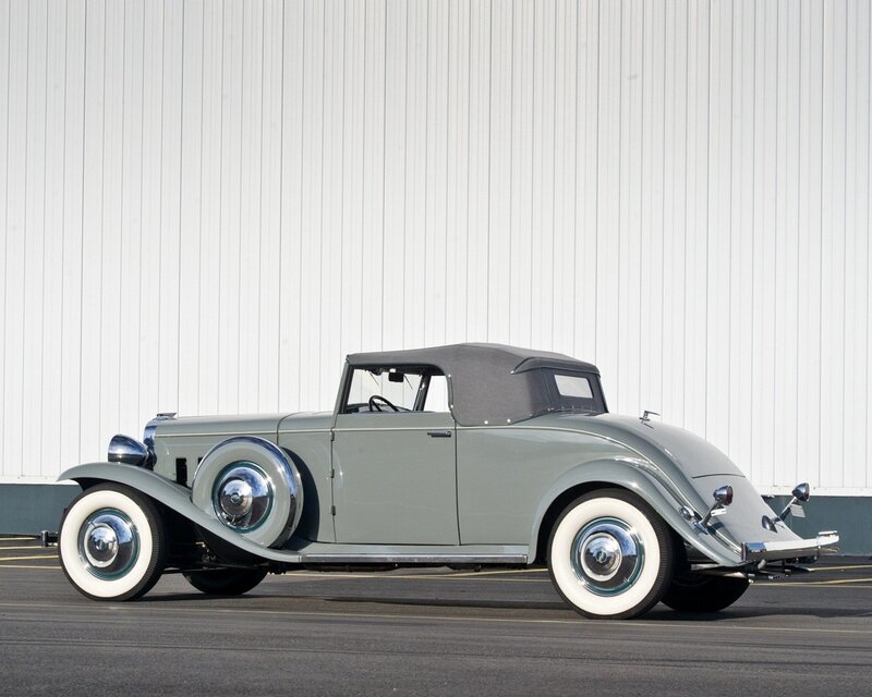 Gray Vintage Convertible