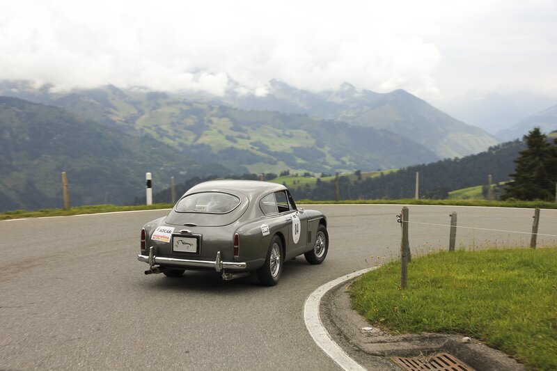 Gray Vintage Race Car