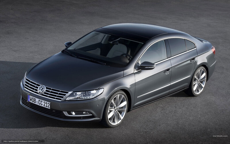 Gray Volkswagen CC sedan