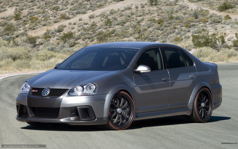 gray volkswagen jetta on track