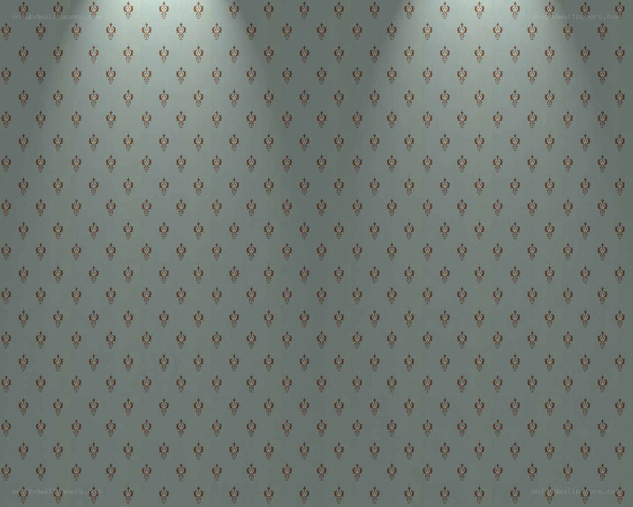 gray wallpaper with brown pattern