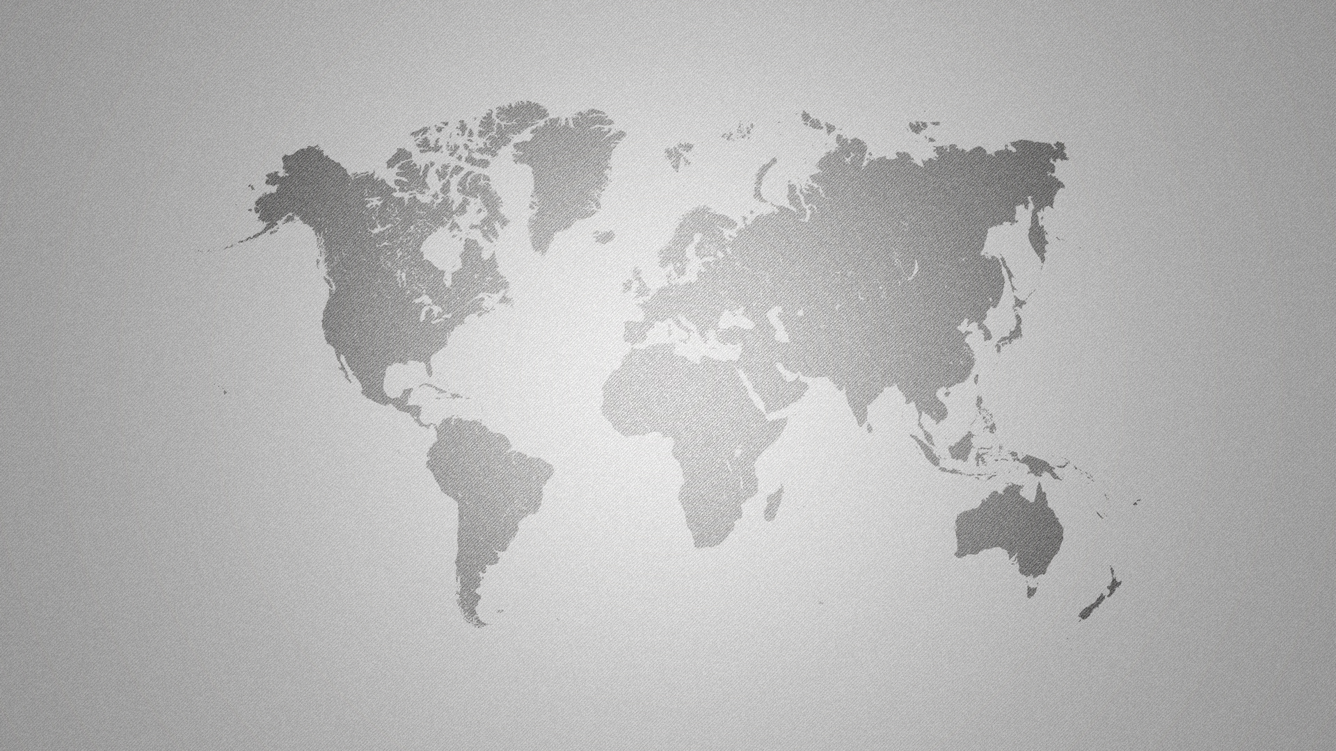 gray world map