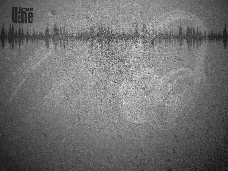 grayscale audio waveform background
