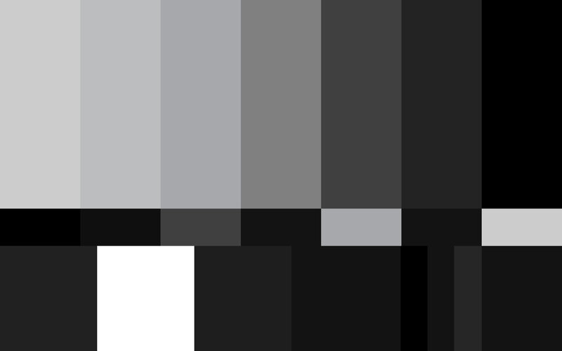 grayscale test pattern