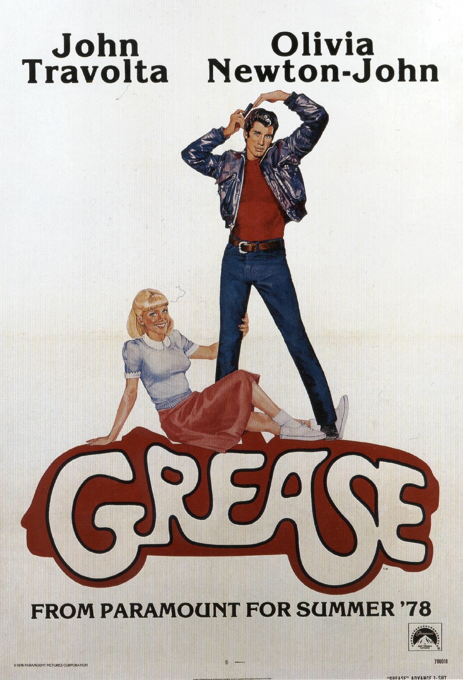 Grease movie poster