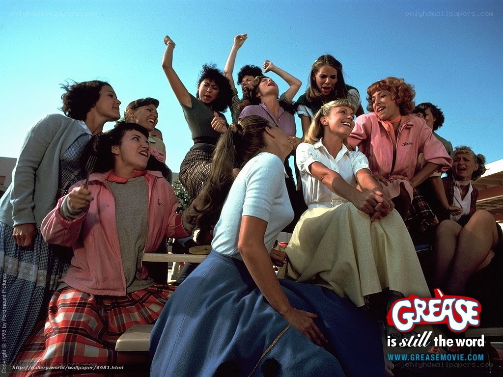 Grease movie scene
