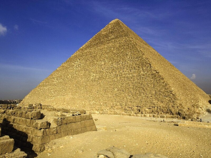 Great Pyramid of Giza — Blue