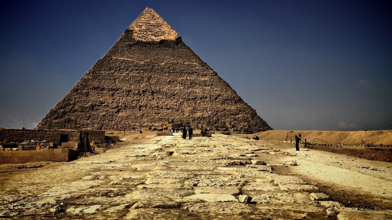 Great Pyramid of Giza — Brown