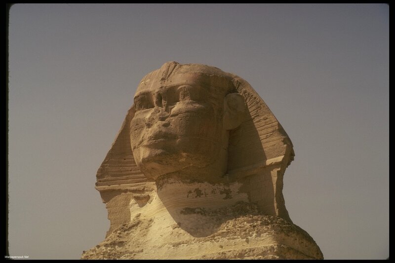 Great Sphinx of Giza — Beige, Ancient