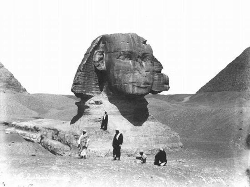 Great Sphinx of Giza — Black