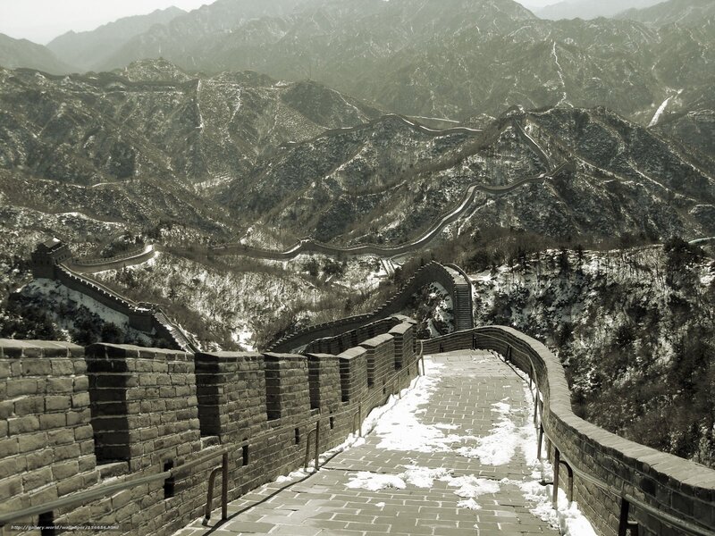 Great Wall in winter