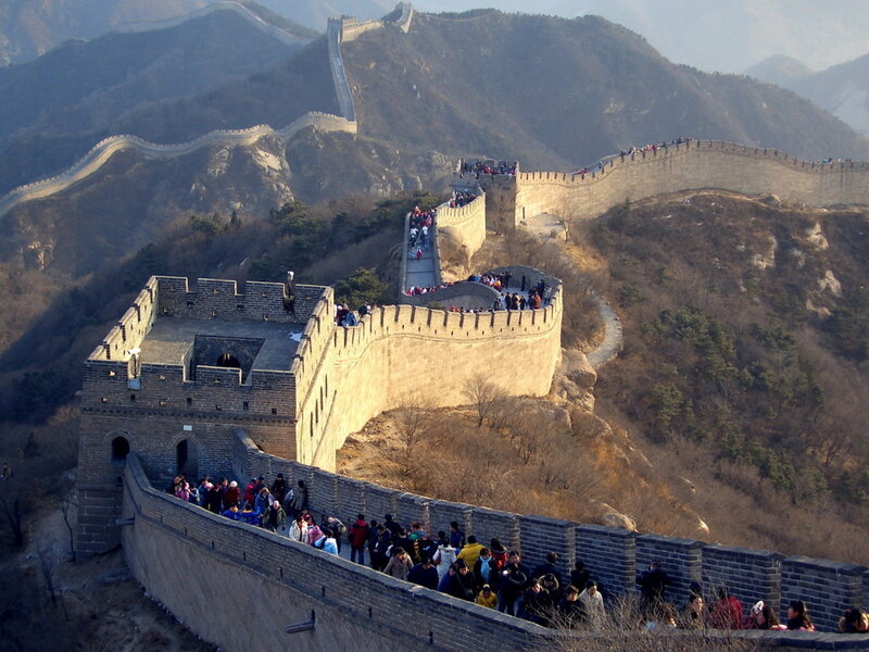 Great Wall of China — Brown