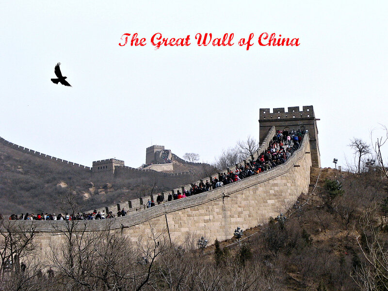 Great Wall of China — Gray, Overcast