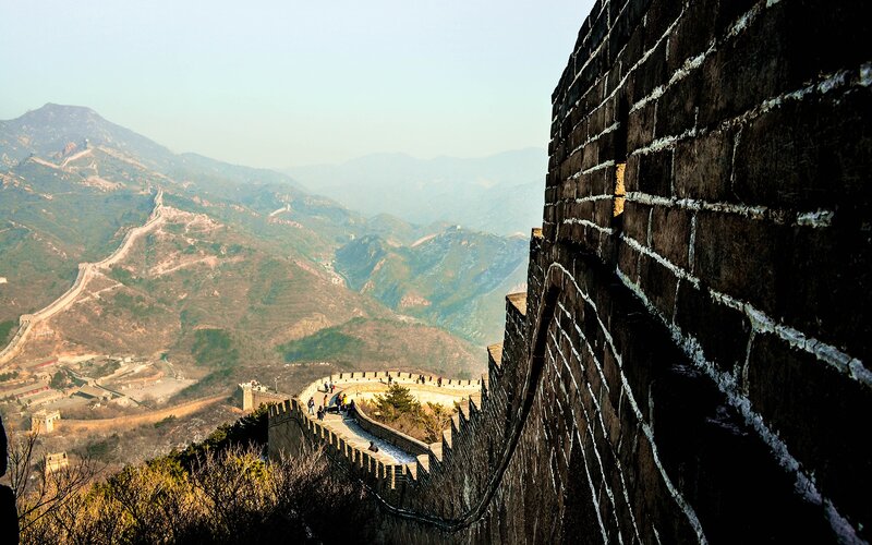 Great Wall of China view