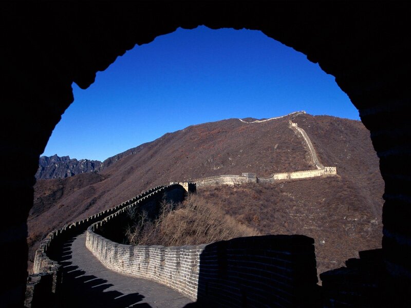 Great Wall of China view