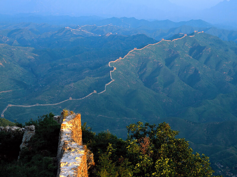 Great Wall of China vista