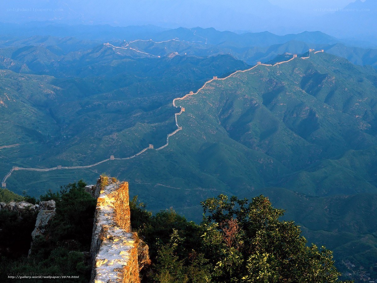 Great Wall of China vista