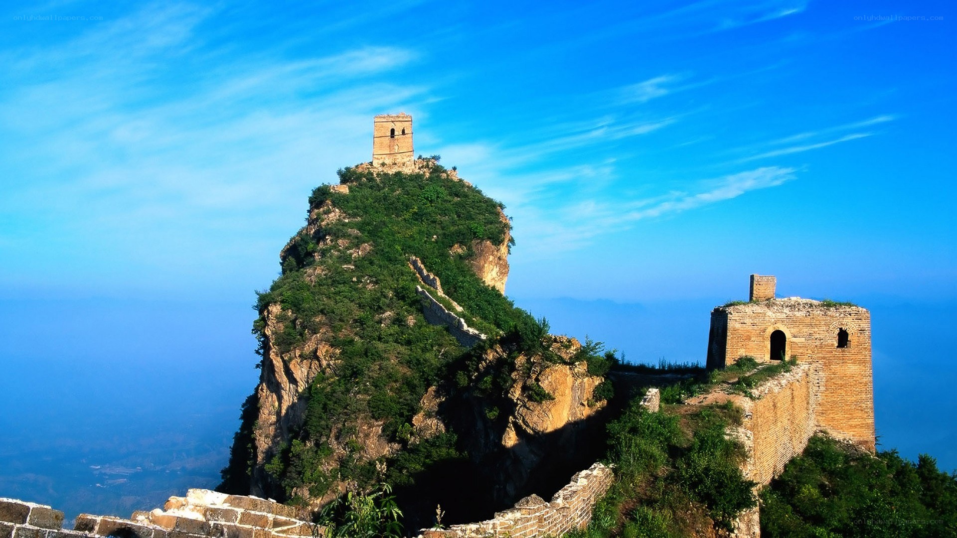 Great Wall on a sunny day